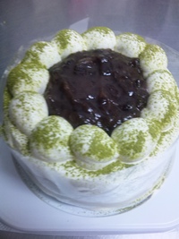 お茶のケーキ