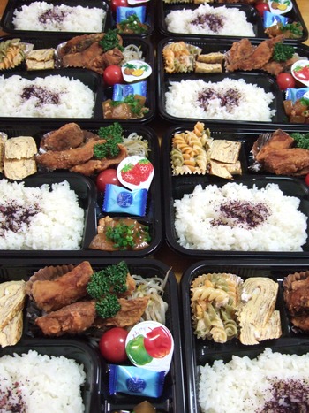 竜田揚げ　弁当