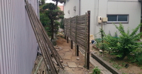 竹垣根のコツ 2013/10/08 15:06:18