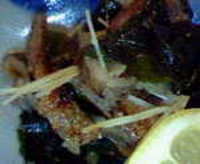 まぐろの皮の酢の物 2006/03/15 21:15:30