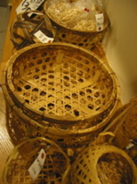 師匠の竹かご 2006/04/10 23:39:16