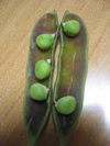 ツタンカーメンのえんどう豆ごはん