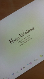 Happy　Wedding♪♪ 2010/01/13 16:15:51