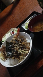 えび天丼 2010/09/24 10:30:00